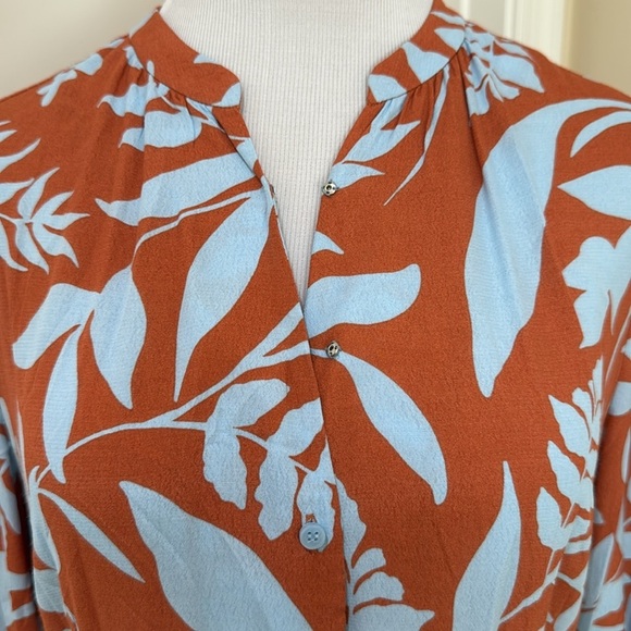 NWOT Hobbs London Magda Full Button 3/4 Sleeve Waist Tie Shirt Dress Size 10 - Picture 6 of 14